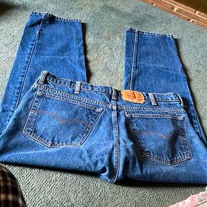 Levi blue jeans